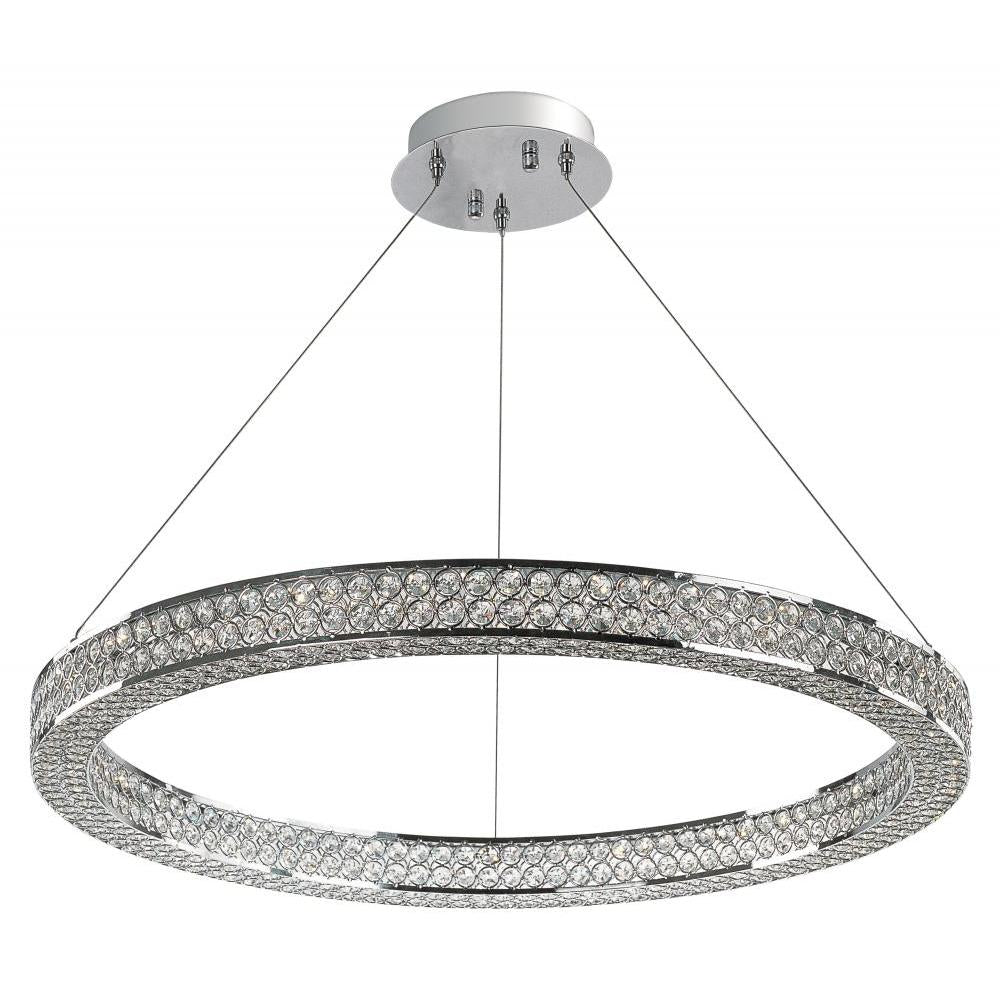 Maxim Lighting 39773BCPC Foyer 30 Inch Chandelier – Polished Chrome