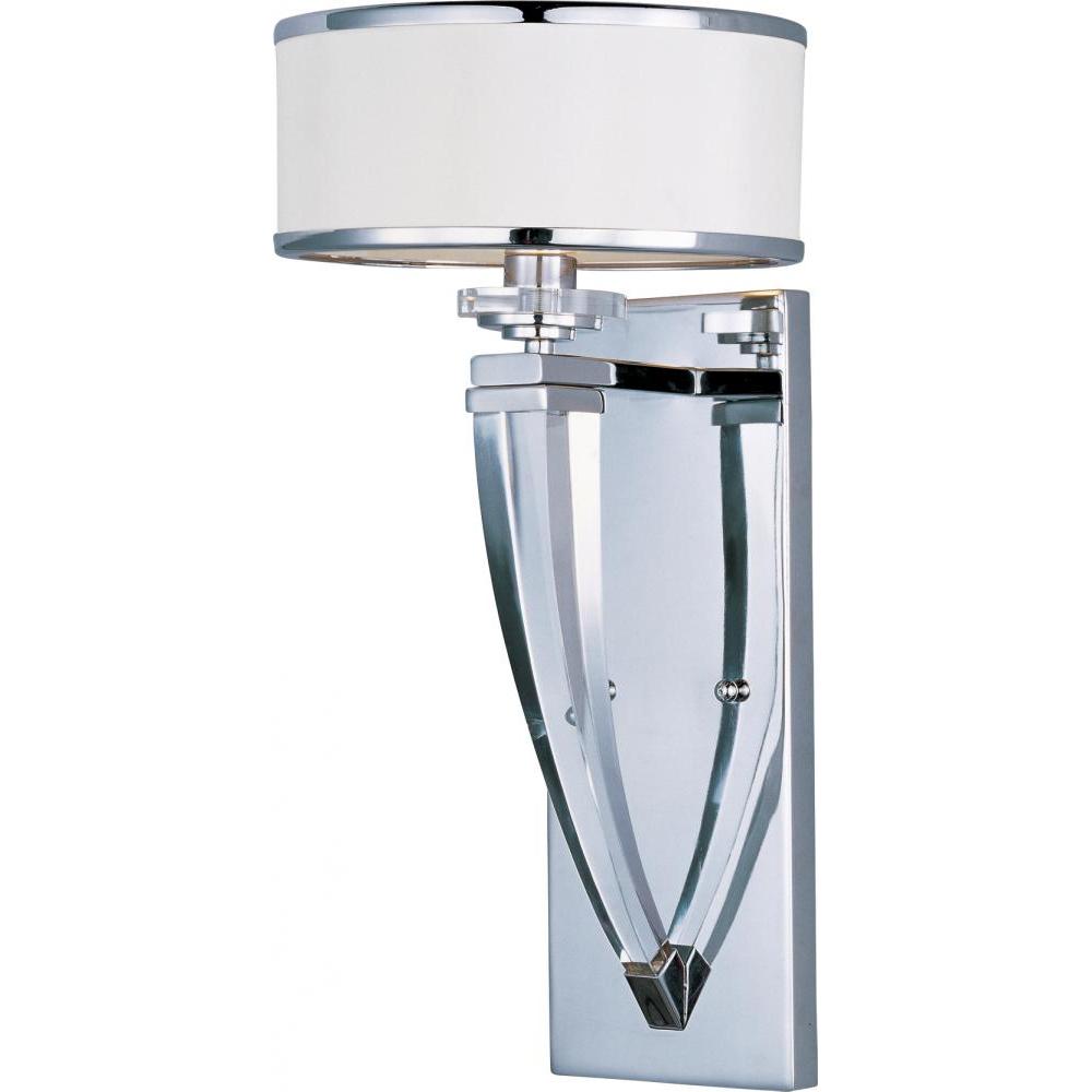 Maxim Lighting 39828BCWTPC Metro 8.75 Wall Sconce - Polished Chrome