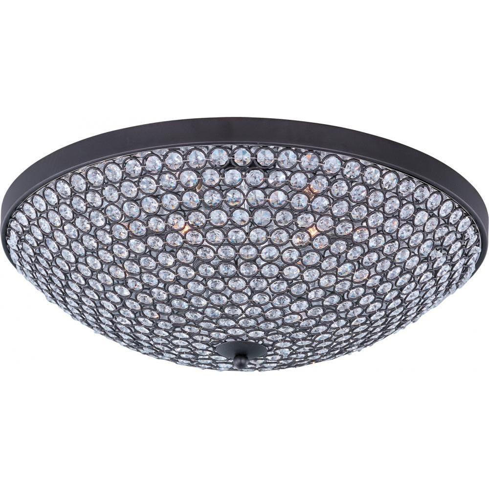 Maxim Lighting 39872BCBZ Glimmer 19 Inch Flush Mount Light – Bronze