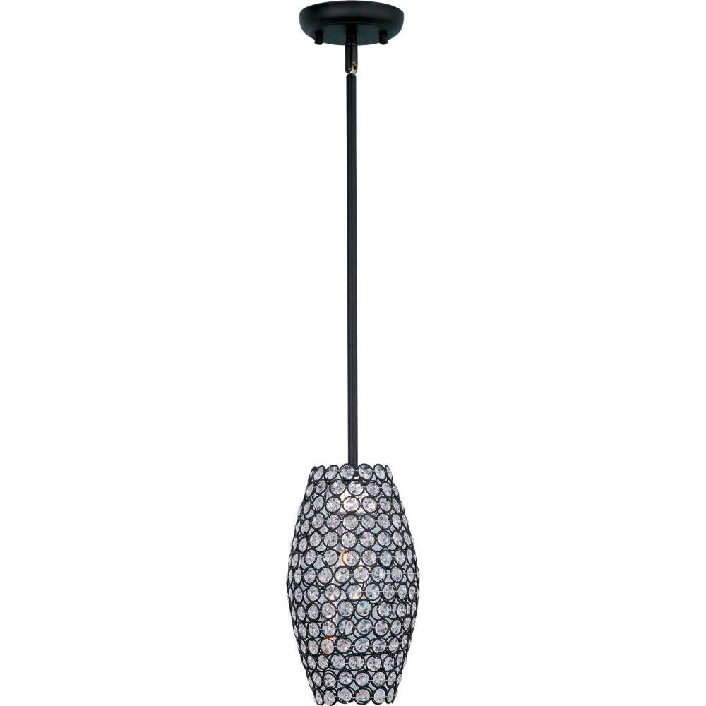 Maxim Lighting 39882BCBZ Glimmer 6 Inch Semi Flush Mount Light – Bronze