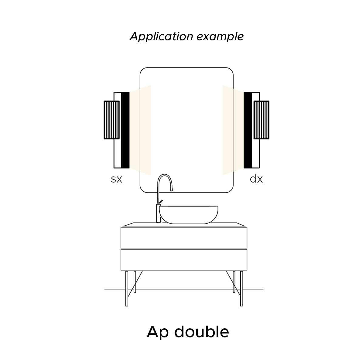Stick 4 Inch Wall Sconce | Contardi Lighting