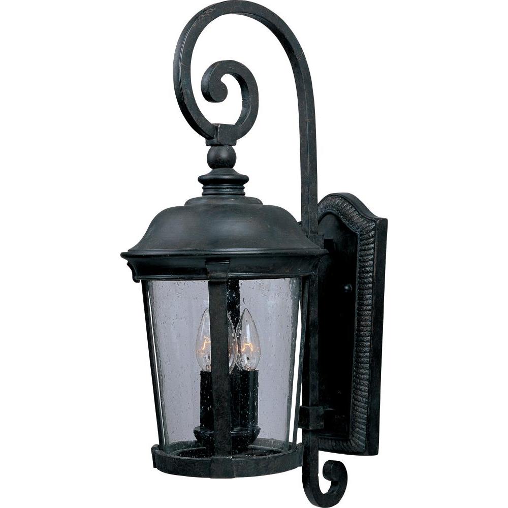12 Inch Outdoor Wall Sconce – Bronze