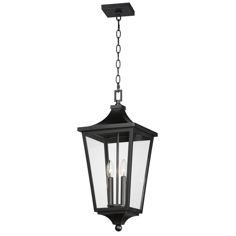 Maxim Lighting 40239CLBK Outdoor 10 Inch Pendant – Black