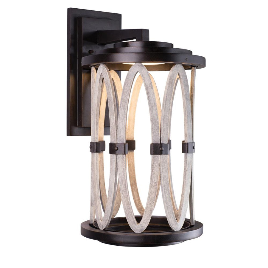 Belmont Outdoor 13 Inch Wall Lantern – Florence Gold – 404422FG