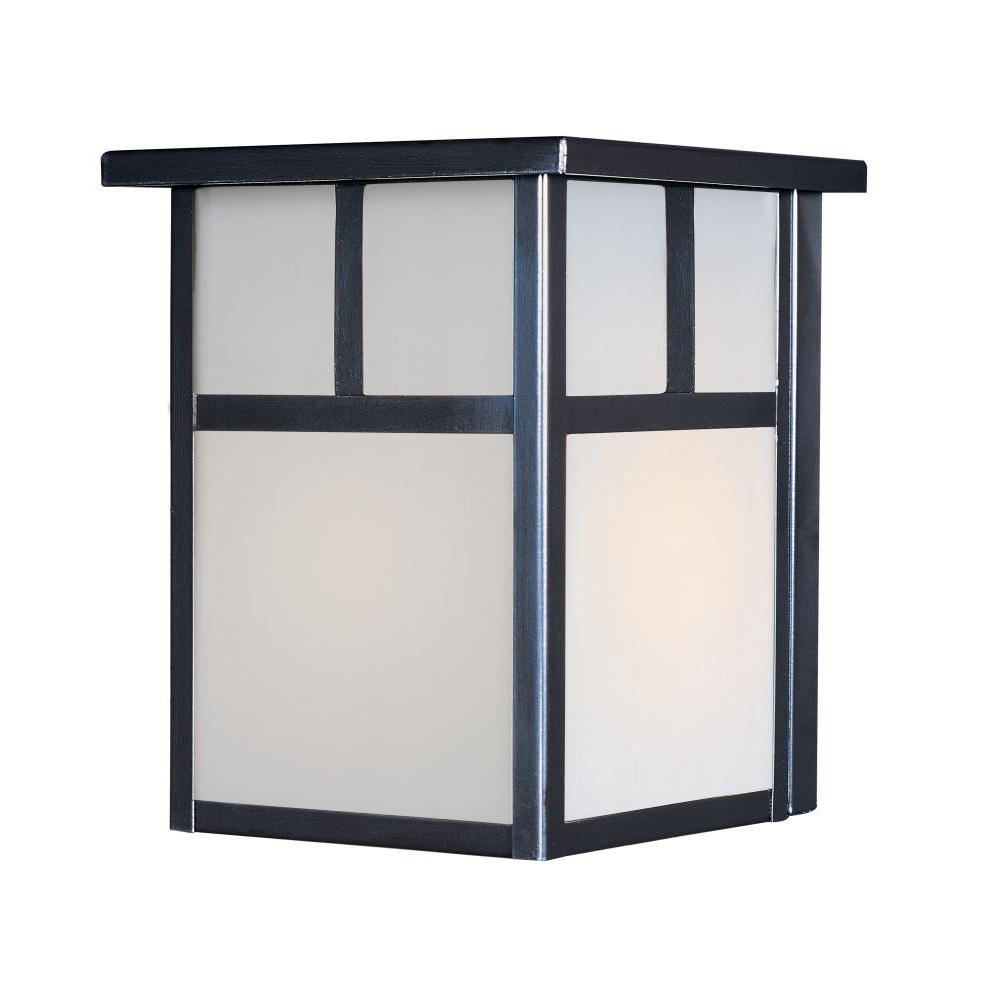 Maxim Lighting 4050WTBK Coldwater 6 Inch Outdoor Wall Lantern – Black