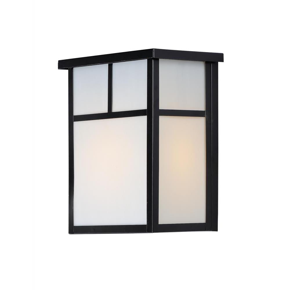 Maxim Lighting 4051WTBK Coldwater 9 Inch Outdoor Wall Lantern – Black