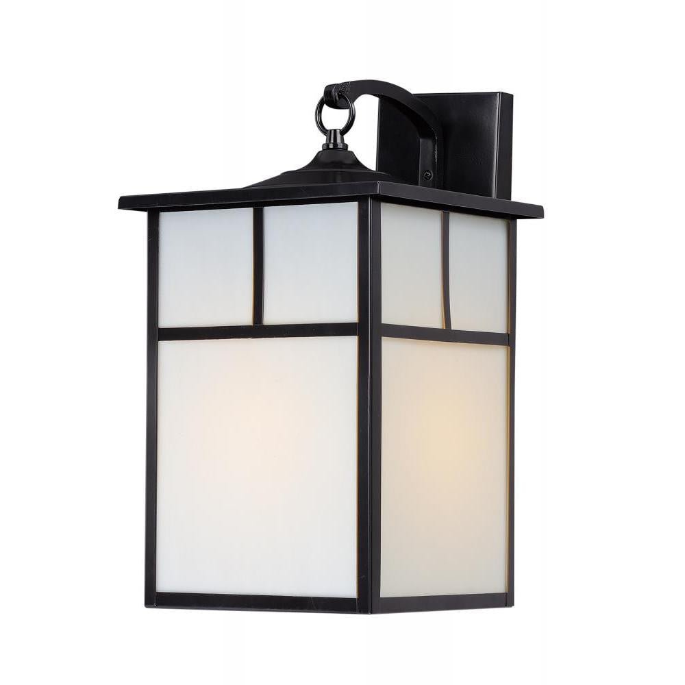 Maxim Lighting 4054WTBK Coldwater 9 Inch Outdoor Wall Lantern – Black
