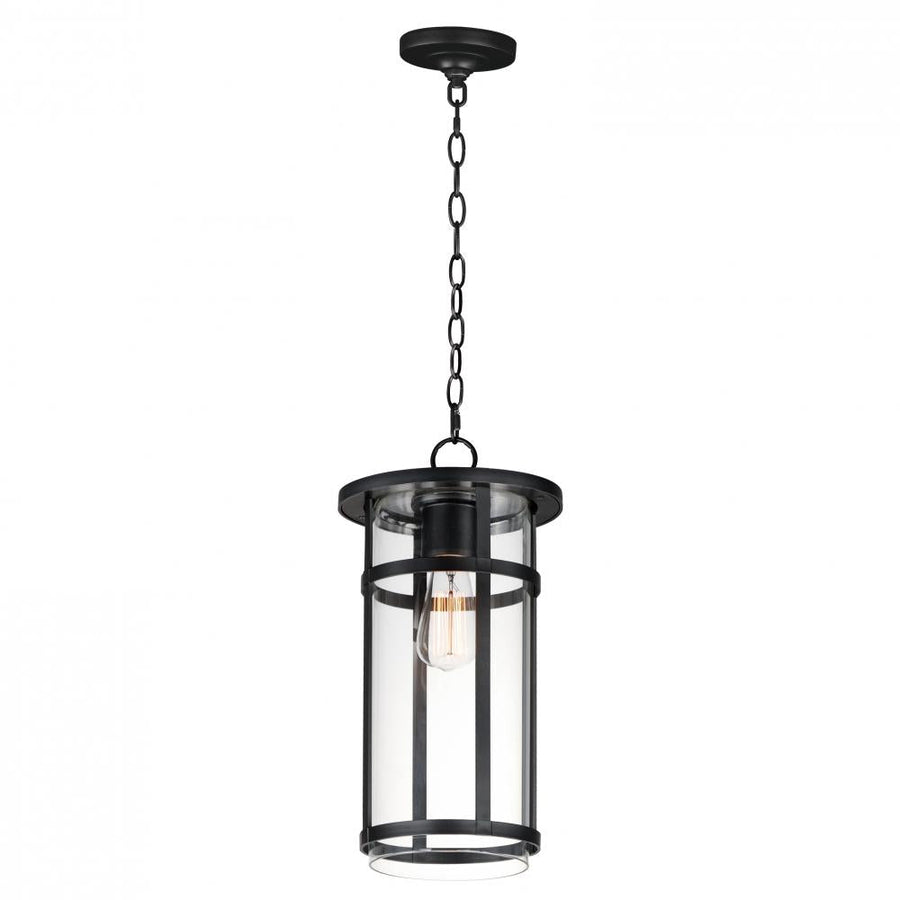 Maxim Lighting 40629CLBK Clyde Vivex-Outdoor Pendant - Black
