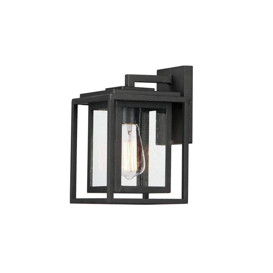 Maxim Lighting 40662CDBK Cabana VX 7 Inch Outdoor Wall Lantern – Black