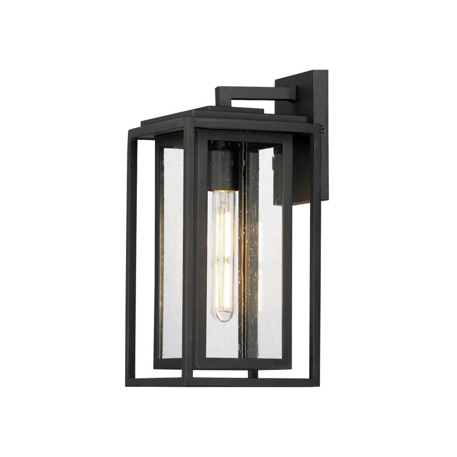 Maxim Lighting 40663CDBK Cabana VX 7 Inch Outdoor Wall Lantern – Black