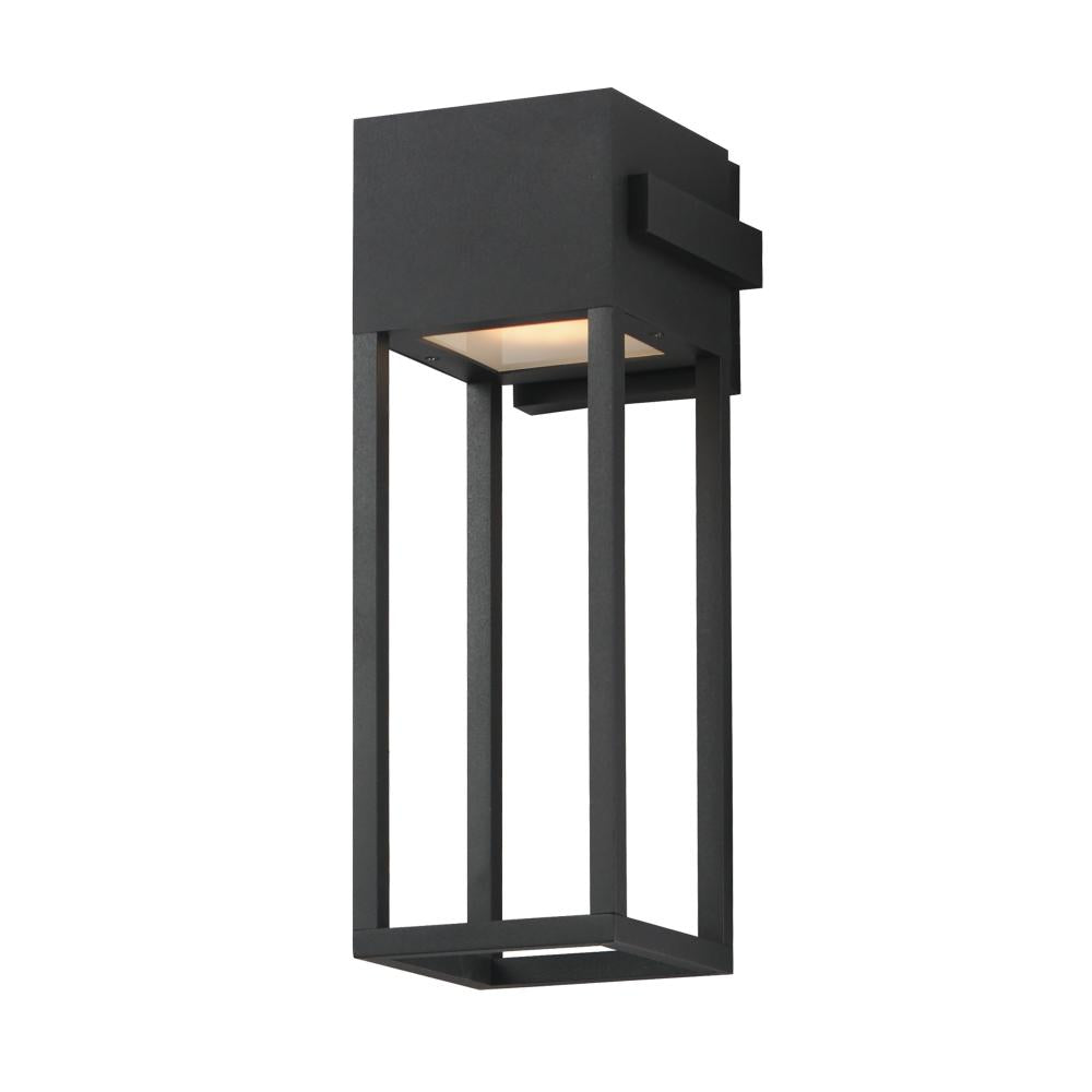Maxim Lighting 40674BK Strand VX 7 Inch Outdoor Wall Lantern – Black