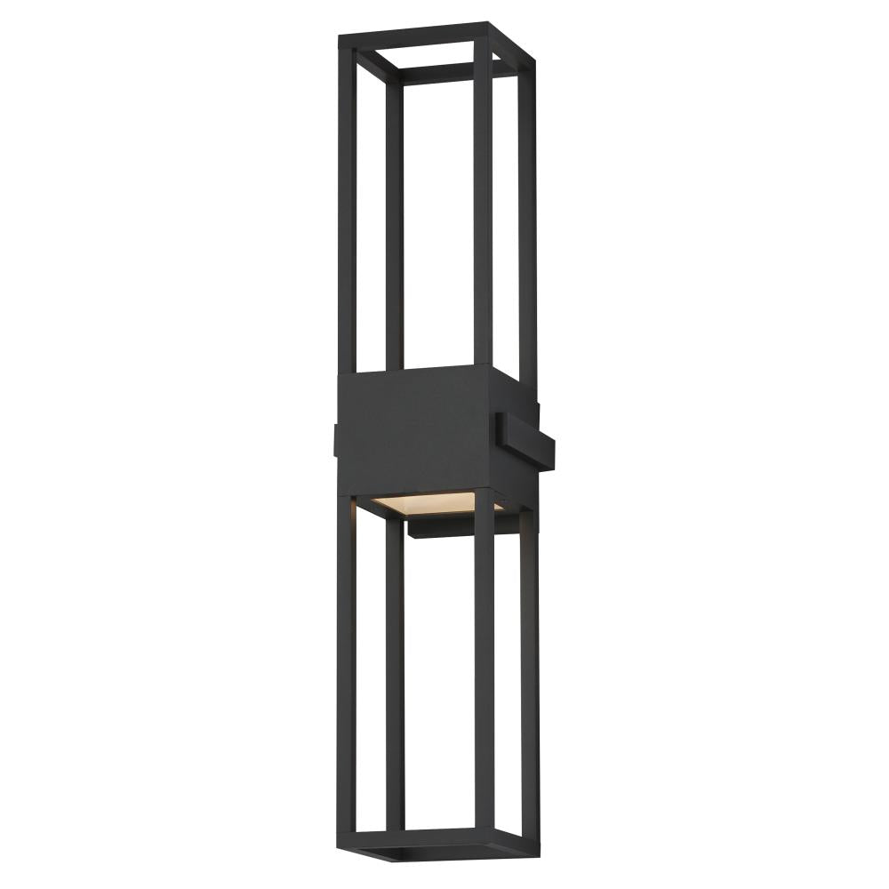 Maxim Lighting 40678BK Strand VX 7 Inch Outdoor Wall Lantern – Black