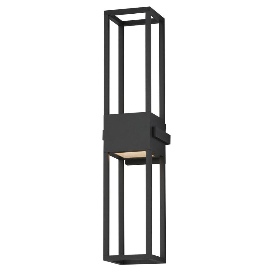 Maxim Lighting 40678BK Strand VX 7 Inch Outdoor Wall Lantern – Black