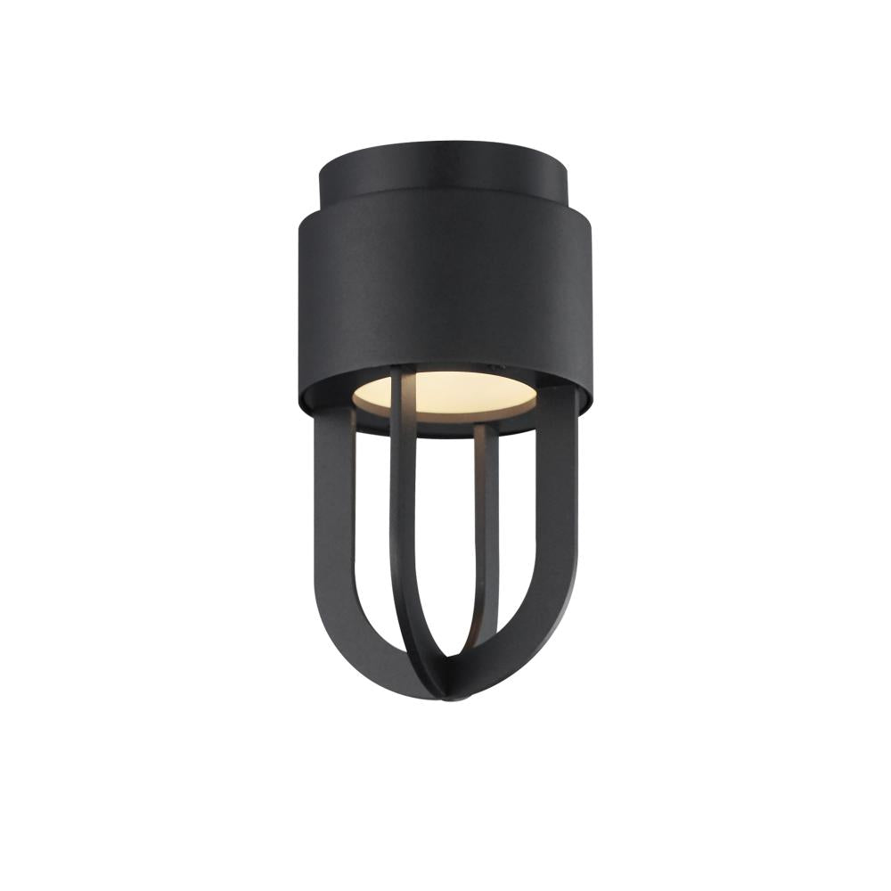 Maxim Lighting 40680BK Quayside VX 5.5 Inch Flush Mount Light – Black