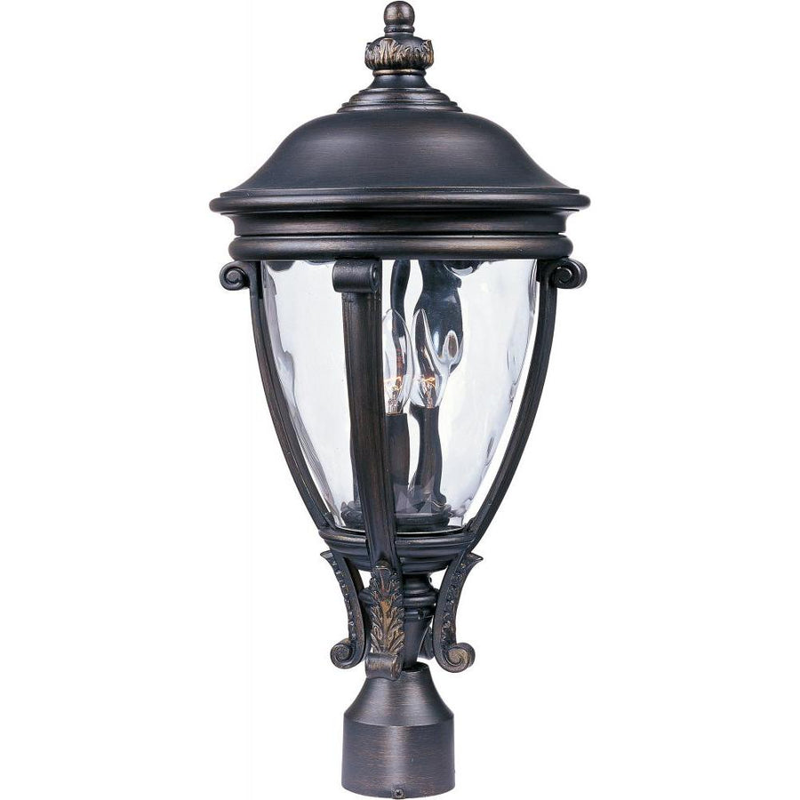 Maxim Lighting 41421WGGO 11 Inch Outdoor Post Lantern – Golden Bronze