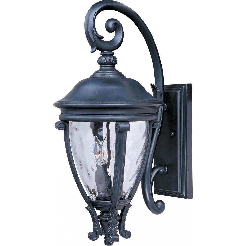 11 Inch Outdoor Wall Sconce – Black