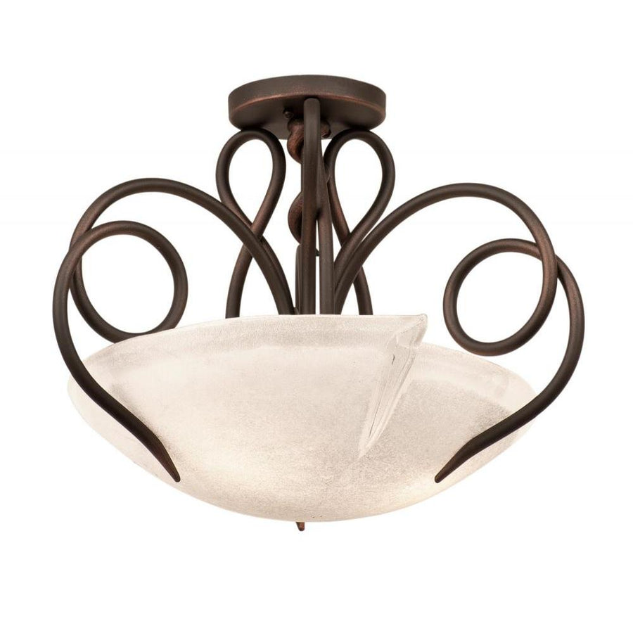 Tribecca 21 Inch Wall Sconce – Tortoise Shell – 4288TO/FROST