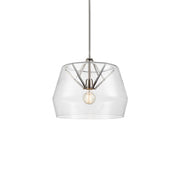 Kuzco Lighting Inc. DECO 461418-CL/BN Pendant Traditional - Nickel