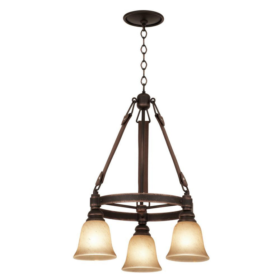 Rodeo Drive 24 Inch Wall Sconce – Black – 4633B/ECRU