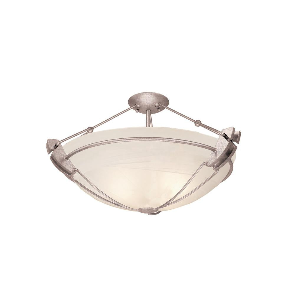 Grande 24 Inch Semi Flush Mount