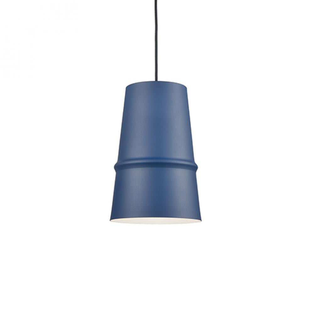 Kuzco Lighting 492208-IB Pendant Light Fixture, UL Damp Rated, Indigo Blue