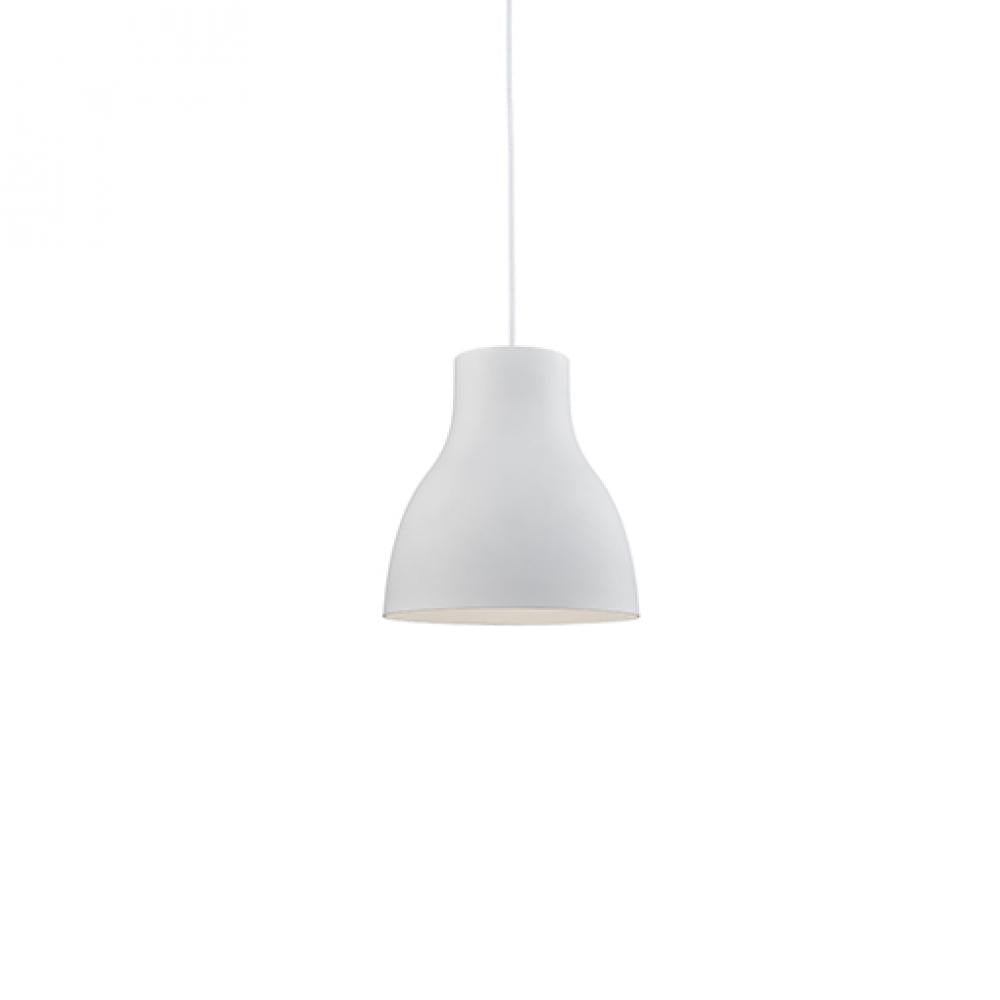 Kuzco Lighting 494213-WH Pendant, 1 Light, Cradle, White