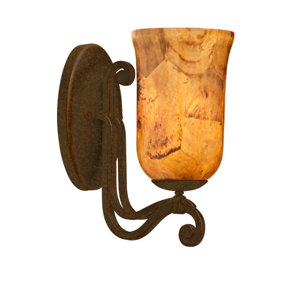 Somerset 6 Inch Wall Sconce – Tortoise Shell – 4961TO/PENSH