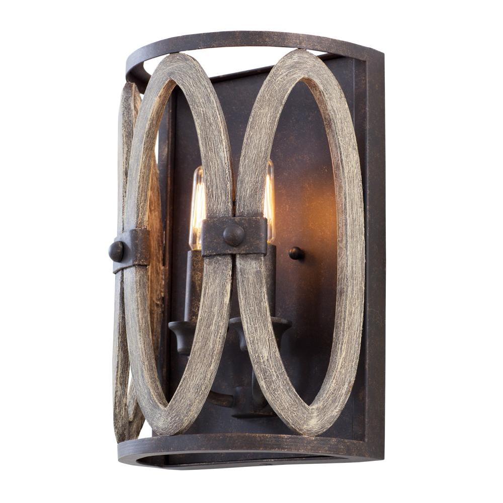 Belmont 8 Inch Wall Sconce – Florence Gold – 500221FG