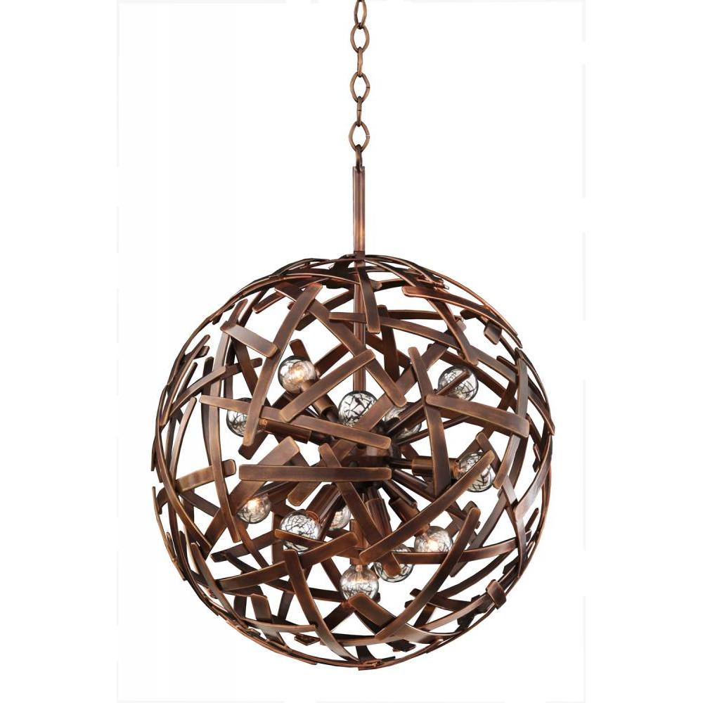 Ambassador 20 Inch Pendant – Copper Patina – 501553CP