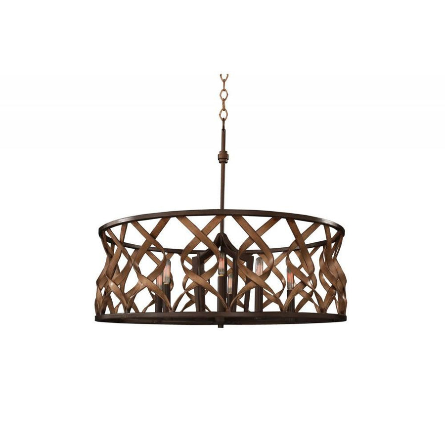 Soho 28 Inch Pendant – Milk Chocolate – 501853MC