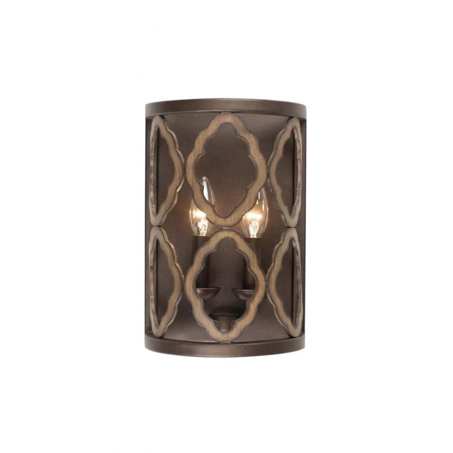 Whittaker 8 Inch Wall Sconce – Brownstone – 504821BS