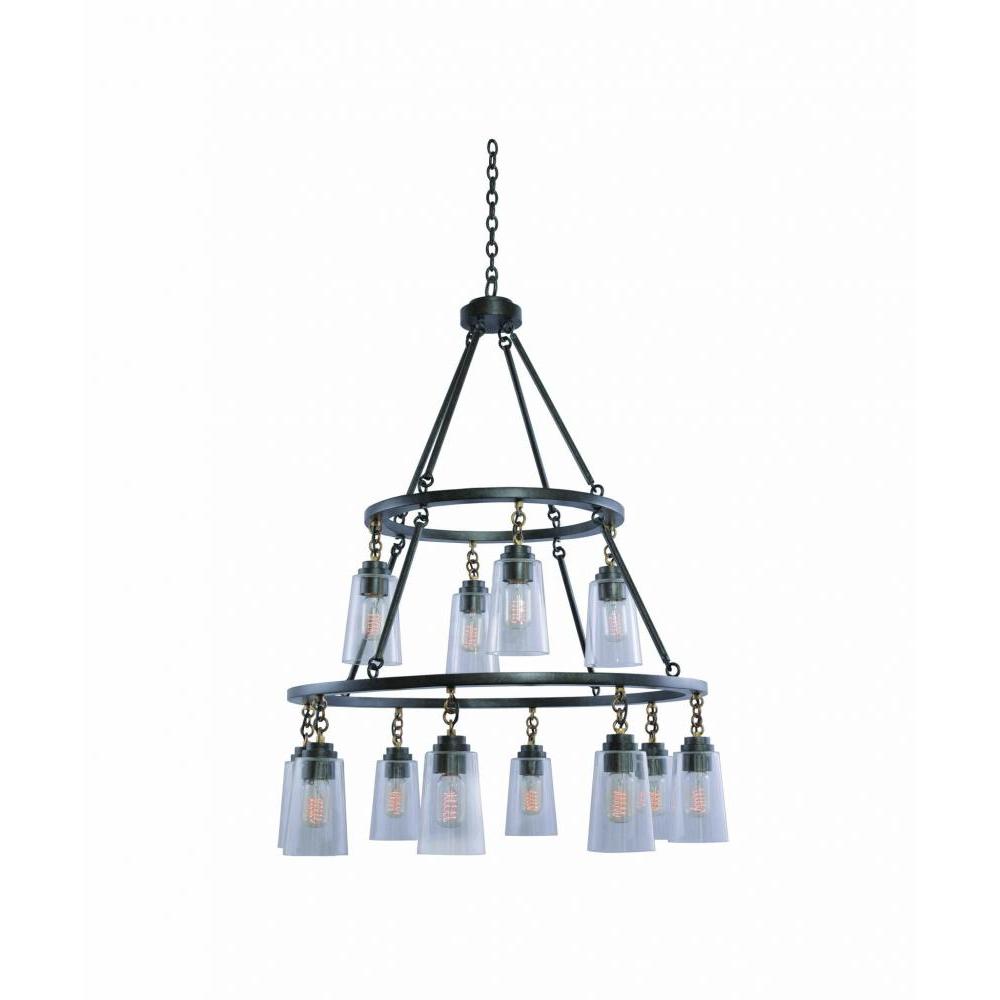 Dillon (8+4) Light 2 Tier Pendant