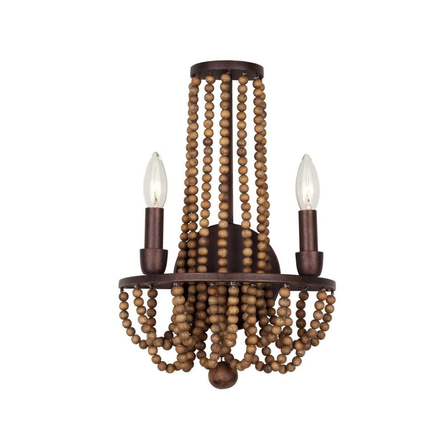 Beechwood 11 Inch Wall Sconce – Royal Mahogany – 505220RM