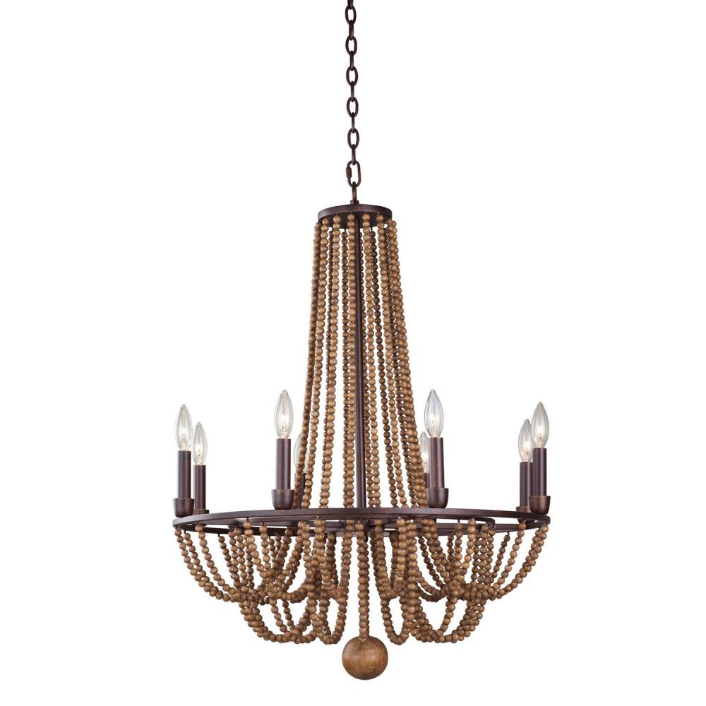 Beechwood 26 Inch Chandelier – Royal Mahogany – 505271RM