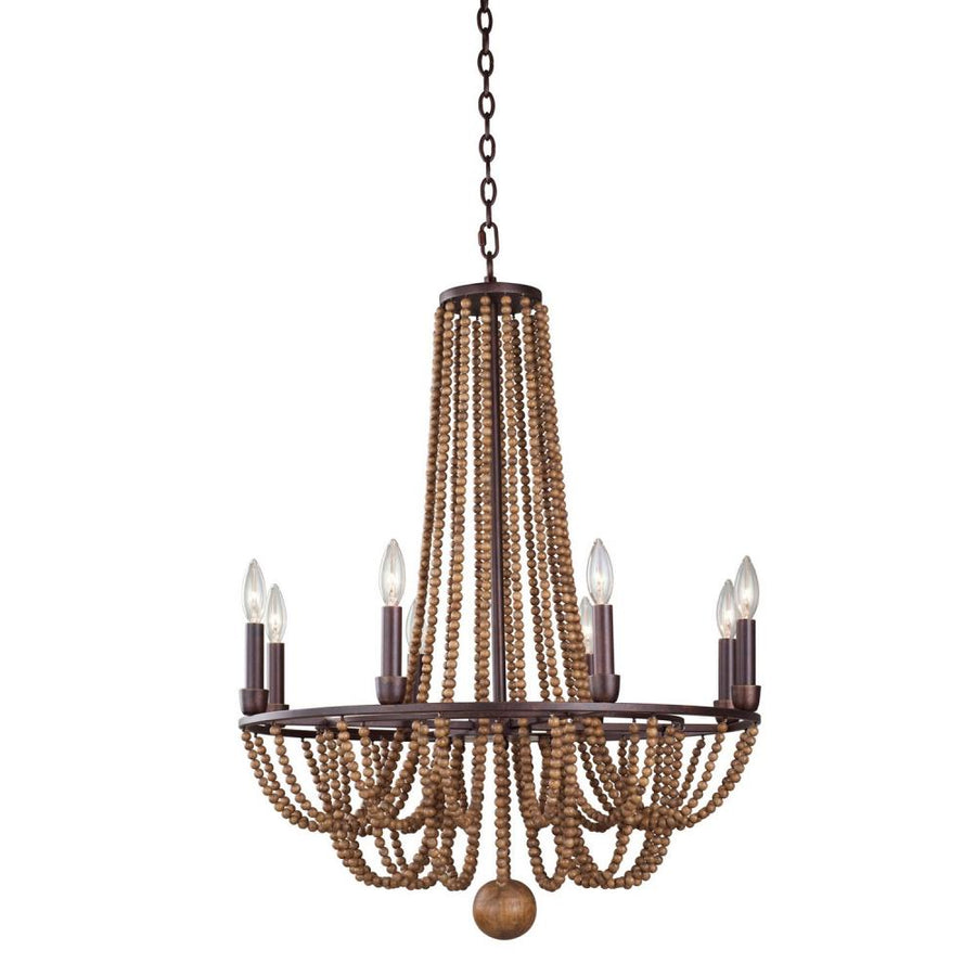 Beechwood 26 Inch Chandelier – Royal Mahogany – 505271RM
