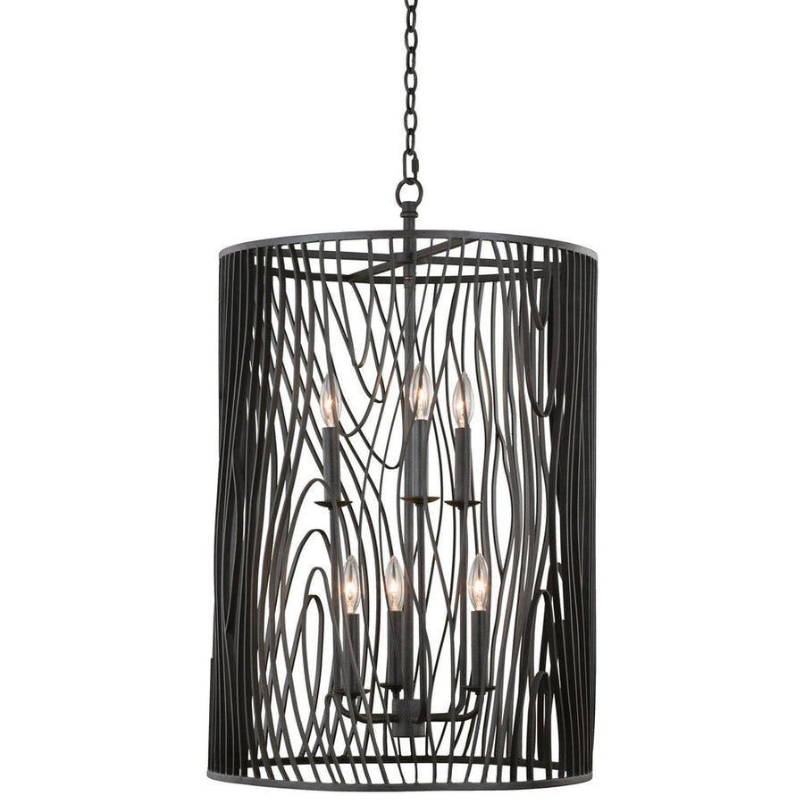 Morre 20 Inch Wall Sconce – Black Iron – 507550BI