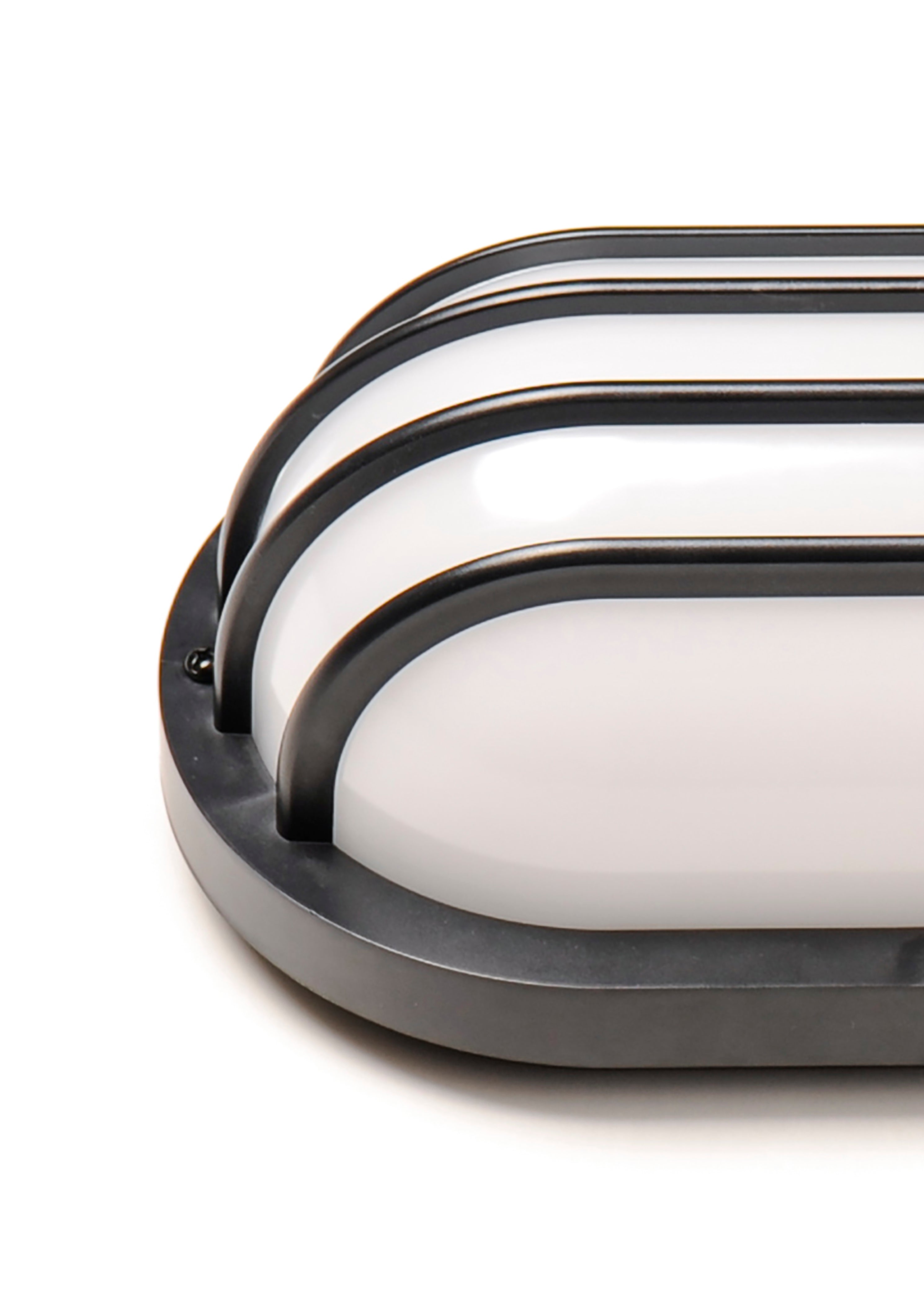 10 Inch Outdoor Wall Sconce – Black