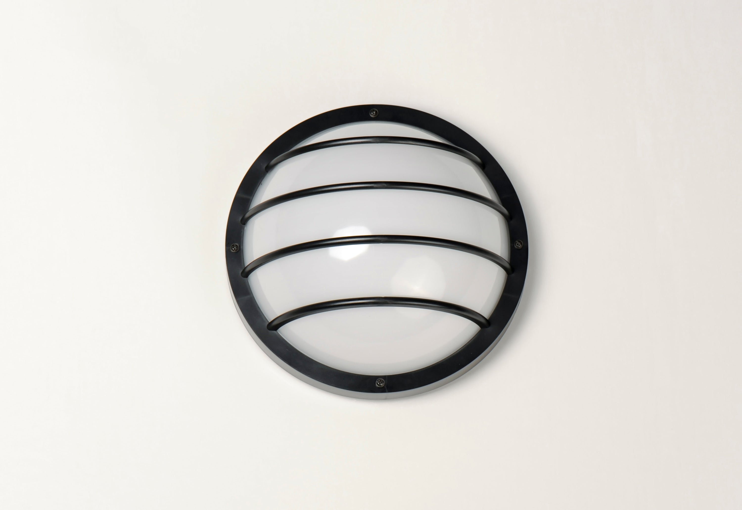 10 Inch Outdoor Wall Sconce – Black