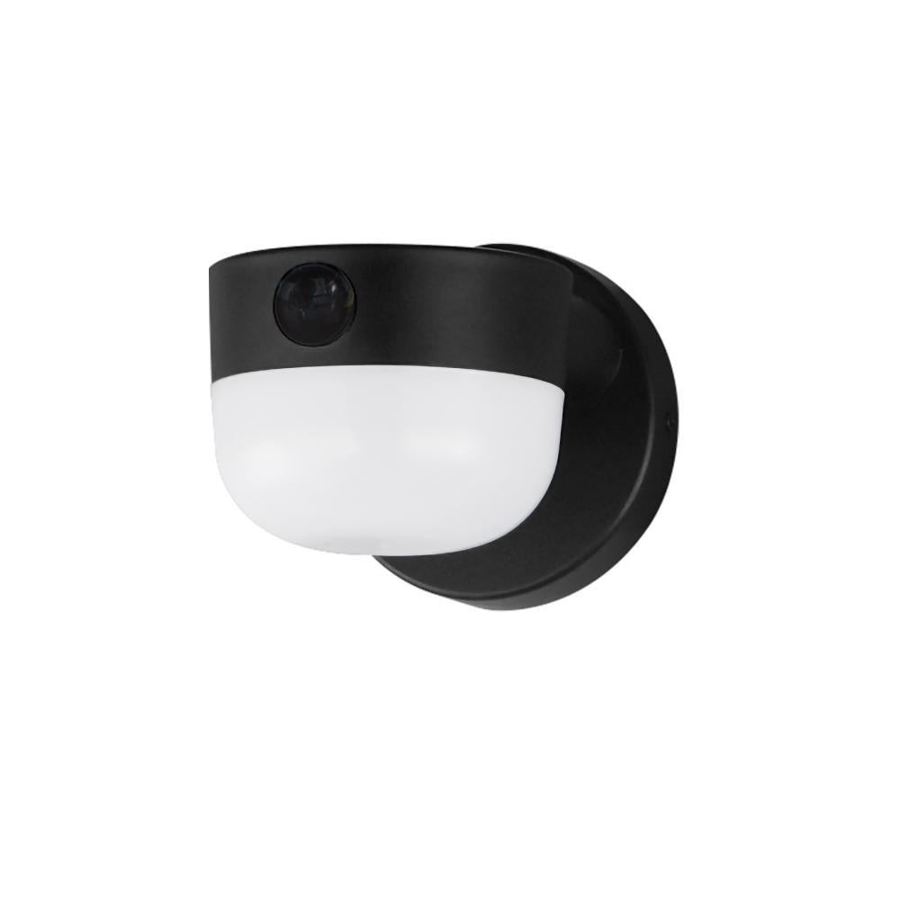 Maxim Lighting 51115WTBK/MSP Michelle 5 Inch Outdoor Wall Lantern – White / Black