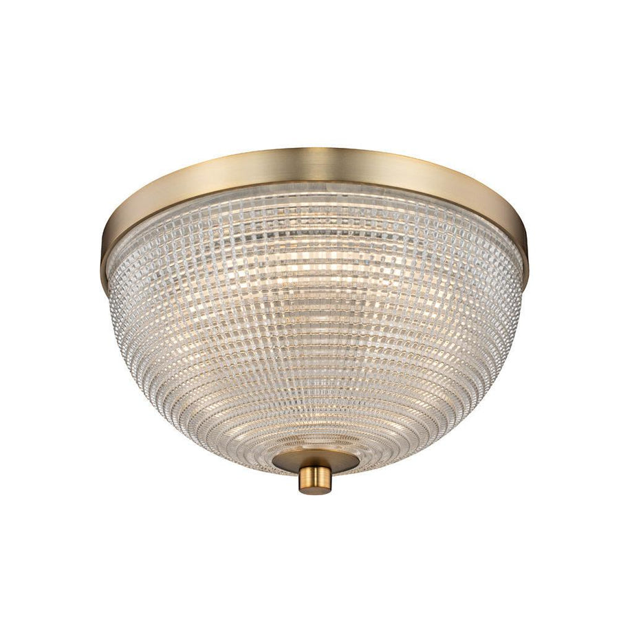 Portland 10 Inch Flush Mount – Winter Brass – 512141WB