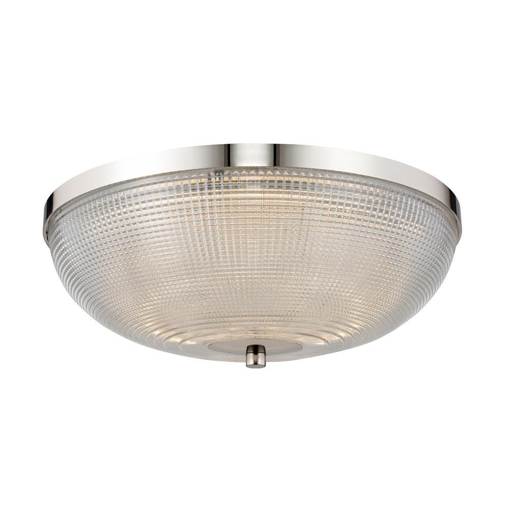 Portland 16 Inch Flush Mount – Winter Brass – 512142PN