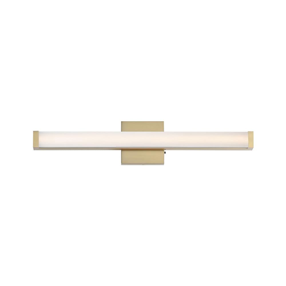 Maxim Lighting 52052NAB Spec 5CCT 24 Inch Bathroom Vanity - Natural Aged Brass