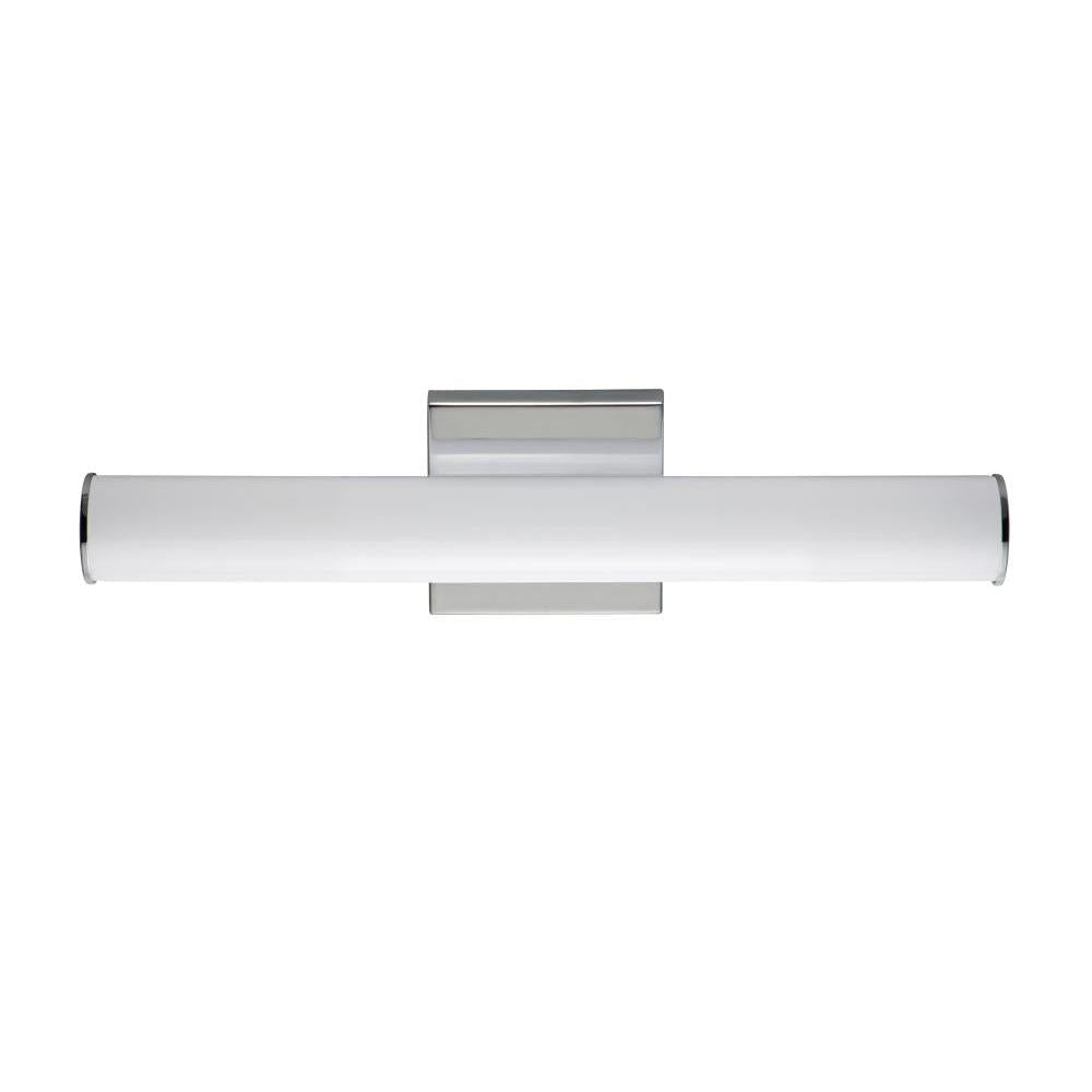 Maxim Lighting 52100PC Rail 18 Inch Bathroom Vanity - Polished Chrome