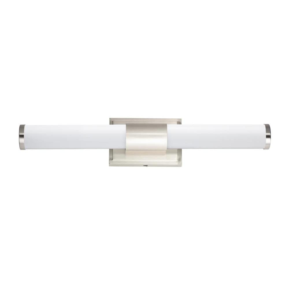 Maxim Lighting 52115WTSN Optic 24 Inch Bathroom Vanity - Satin Nickel