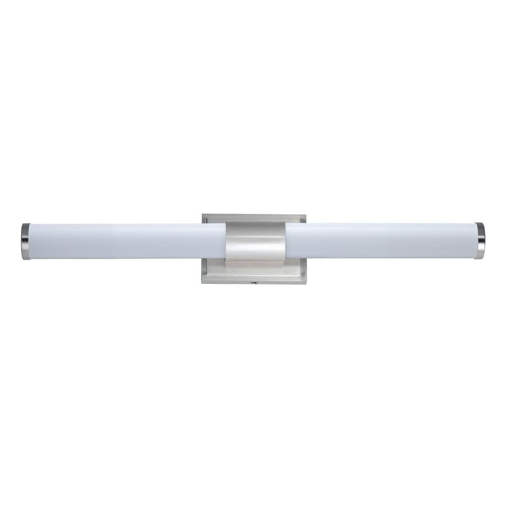 Maxim Lighting 52116WTSN Optic 3 Inch Bathroom Vanity - Satin Nickel