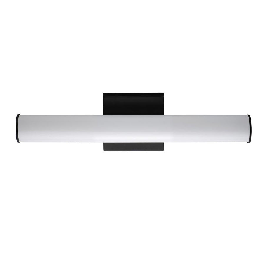 Maxim Lighting 52150BK Rail 5CCT 18 Inch Bathroom Vanity - Black