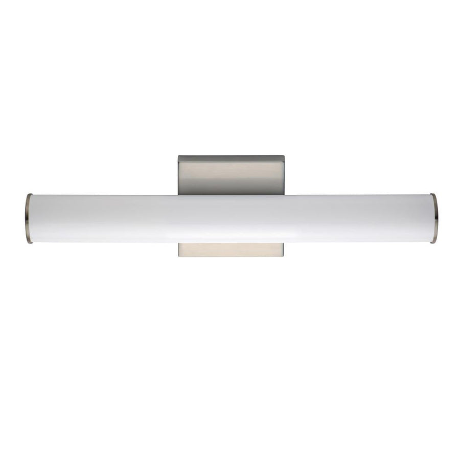 Maxim Lighting 52150SN Rail 5CCT 18 Inch Bathroom Vanity - Satin Nickel