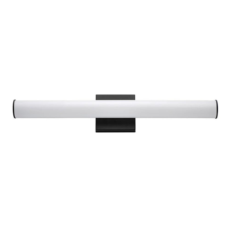 Maxim Lighting 52152BK Rail 5CCT 24 Inch Bathroom Vanity - Black