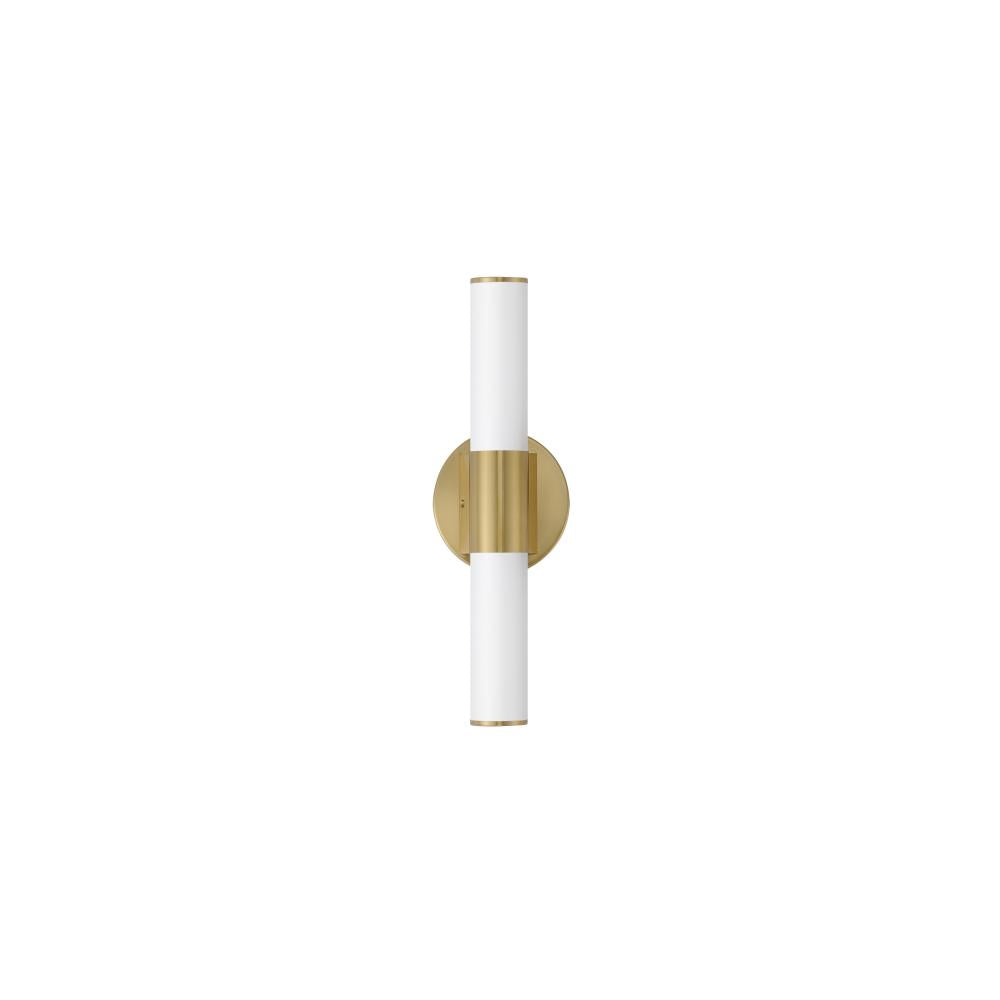 Maxim Lighting 52500WTNAB Tubo 18 Inch Bathroom Vanity - Natural Aged Brass