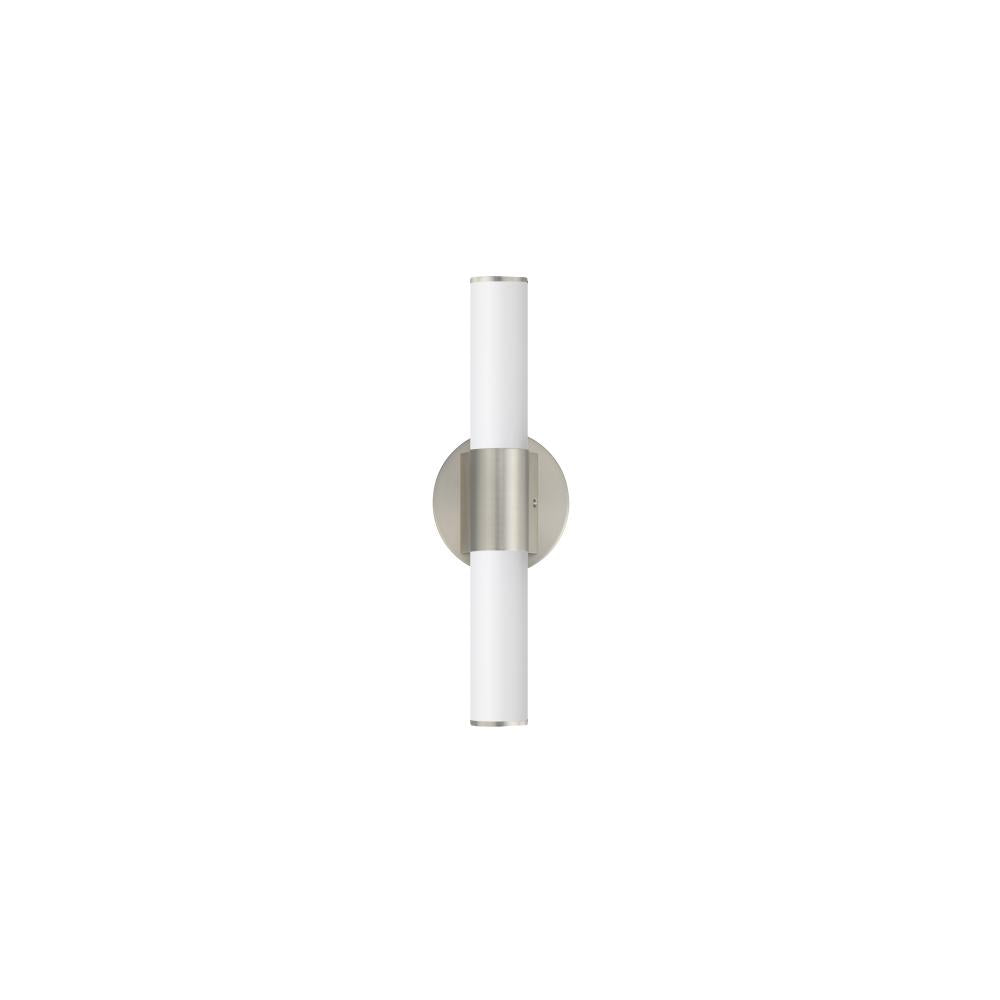 Maxim Lighting 52500WTSN Tubo 18 Inch Bathroom Vanity - Satin Nickel
